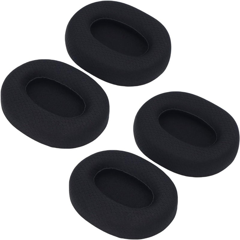 Asixxsix Replacement Ear Pads, Noise Isolation Breathable Mesh Fabric Ear Cushions for with Two Pairs Easy Installation - Image 4