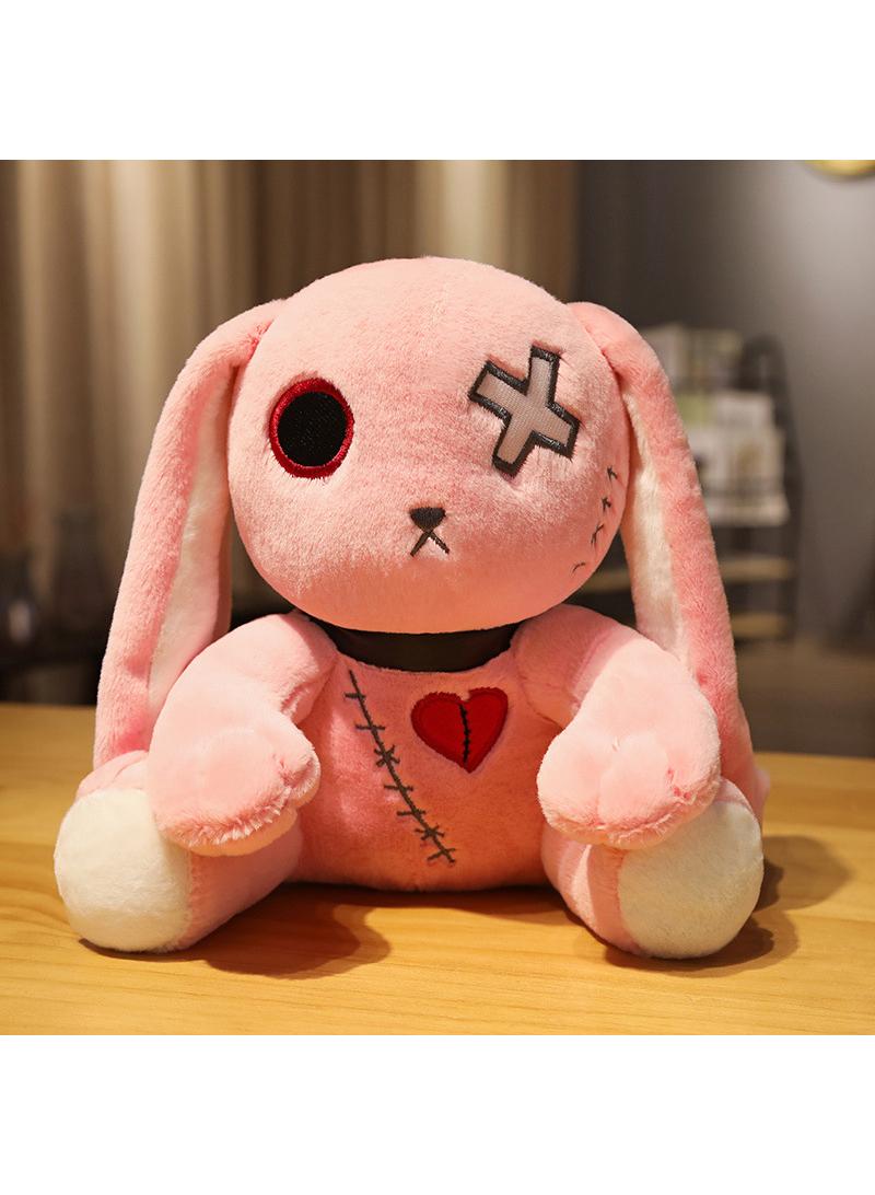 general Creative Doll Dark Series Plush Toy Pink Rabbit 25cm Gift For Kids Boys Girls Children's Day Birthday Gift