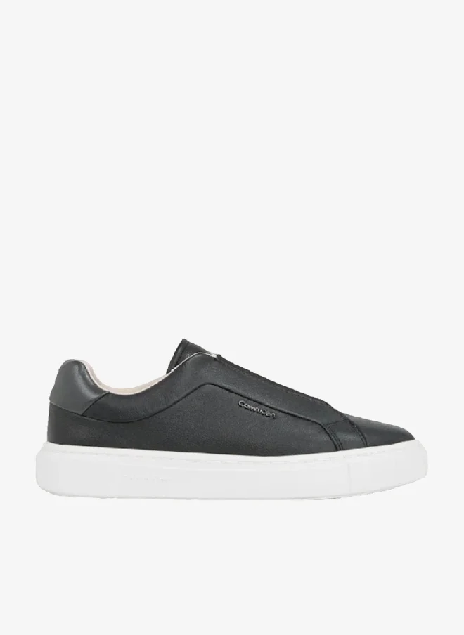 CALVIN KLEIN Slipo-on Leather Trainers