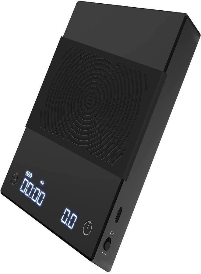 TIMEMORE Coffee Scale, Espresso Scale,Weigh Digital Scale with Timer,2000 Grams(Black) - Image 1
