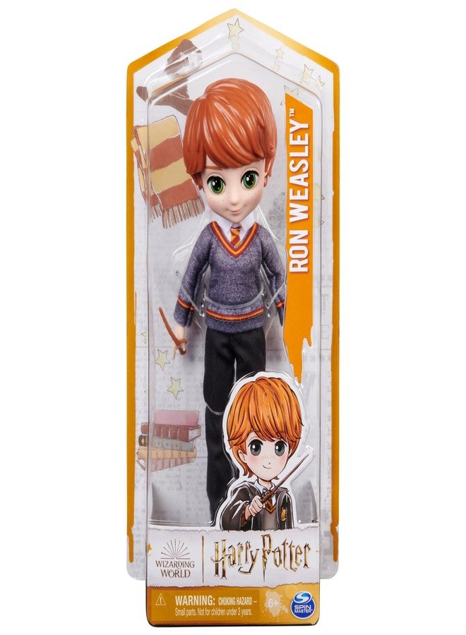Wizarding World Harry Potter, 8-inch Ron Weasley Doll, Kids Toys for Girls and Boys Ages 6 and up - Image 2