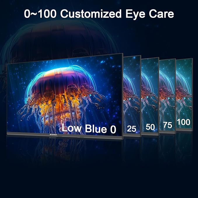 SANSUI 24 inch Monitor, IPS Display FHD Computer Monitor, 100Hz Monitor VESA Mount with HDMI Inputs for Home Office (HDMI Cable Included) - Image 5