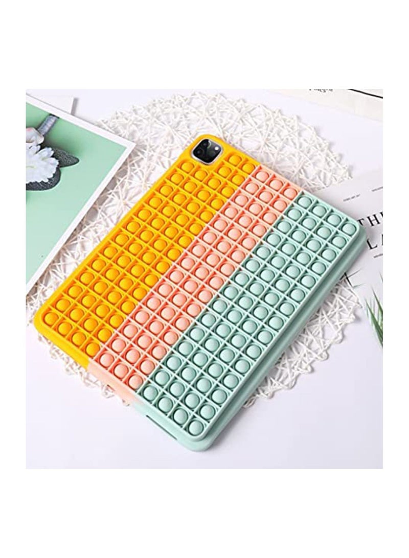 كابتن تيك Big Pop It iPad Case, Push Pop bubble Fidget Stress Toy iPad Popit Silicone Shockproof iPad 8th Gen 2020 10.2", iPad Air 10.9", iPad Pro 11" (iPad Air 4th Gen 10.9"/ iPad Pro 1st Gen 11) - Image 3