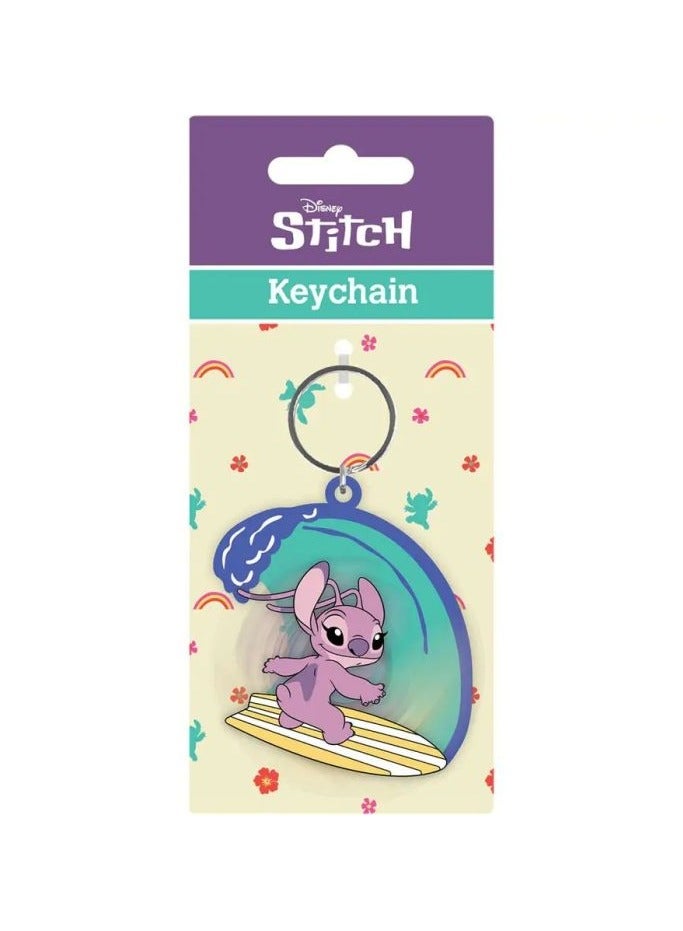 Pyramid LILO & STITCH (ANGEL) SPINNER KEYCHAIN