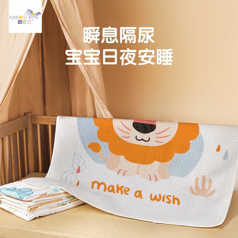 Cotton Diaper Pad Baby Waterproof Washable Diaper Pad Newborn Baby Double-Sided Large Elderly Care Aunt Mat - Image 2