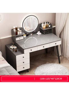 keke Multifunctional Makeup Vanity Dressing Table with Drawers 115 CM  - Image 2