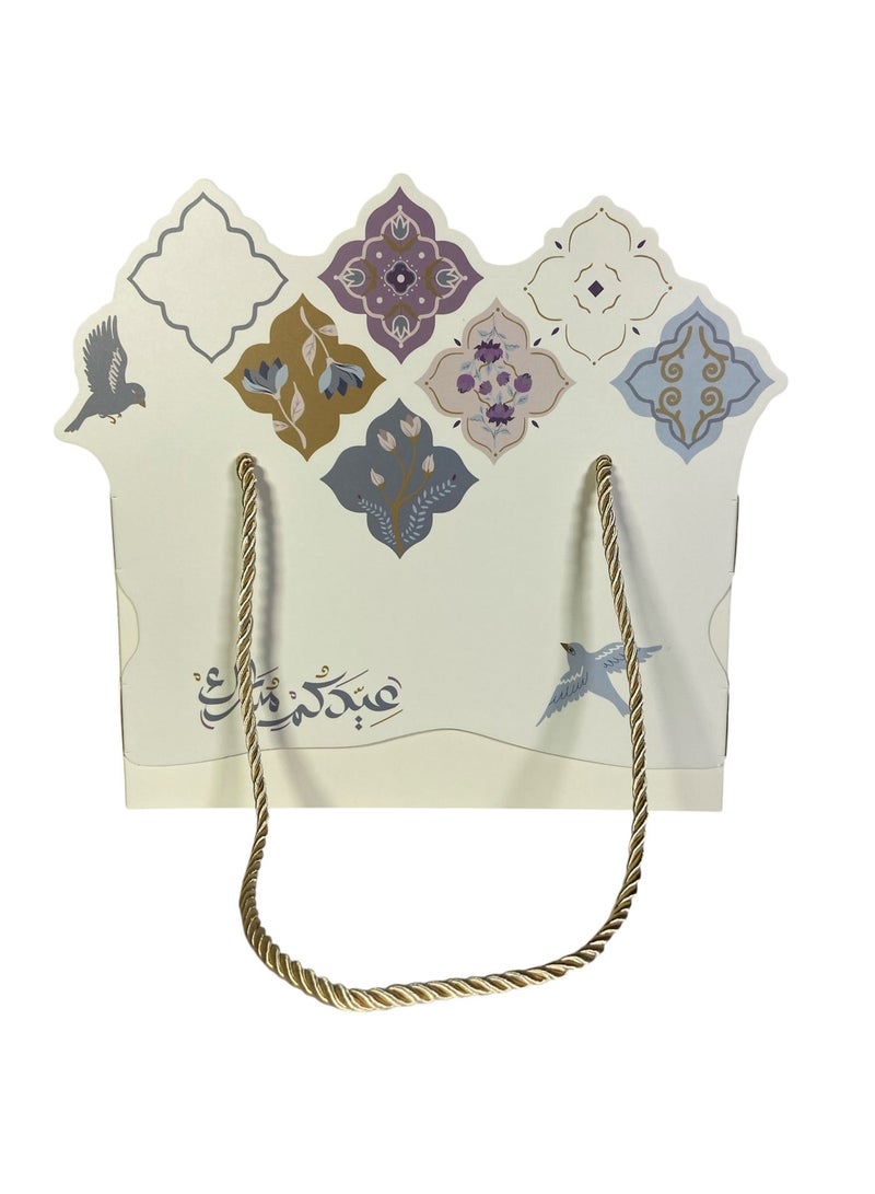 صندوق توزيعات العيد فاخر مع علب هدايا صغيرة – زخارف أنيقة – علب عيديات جاهزة للتعبئة – مثالي للعيد, بوكسات توزيعات جاهزة 12 قطعة - Image 3