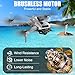 OBEST 5G GPS Drones with Camera for Adults 4K Professional Drones with 45Inch HD Screen Brushless Motor Auto Return Follow Me One Key Start Foldable RC Quadcopter for Beginners - Image 4