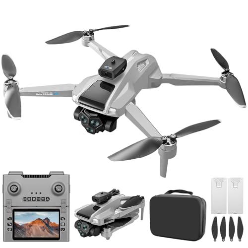 OBEST 5G GPS Drones with Camera for Adults 4K Professional Drones with 45Inch HD Screen Brushless Motor Auto Return Follow Me One Key Start Foldable RC Quadcopter for Beginners - Image 1