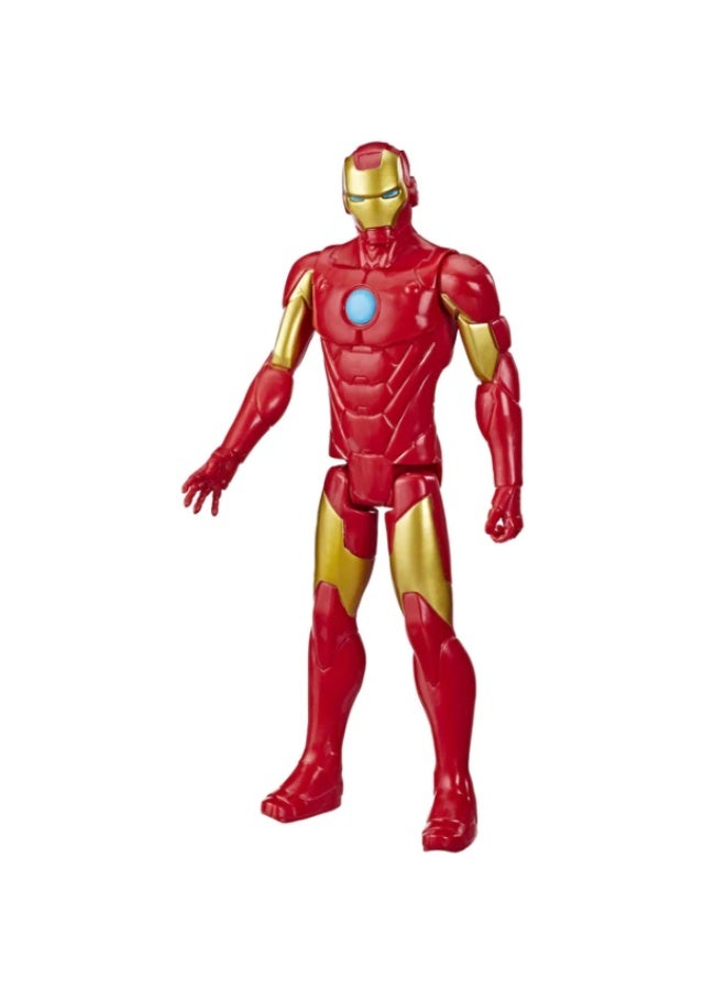 Hasbro Marvel مجسم حركة هيرو تيتان آيرون مان من هاسبرو مارفل أفنجرز - Image 1
