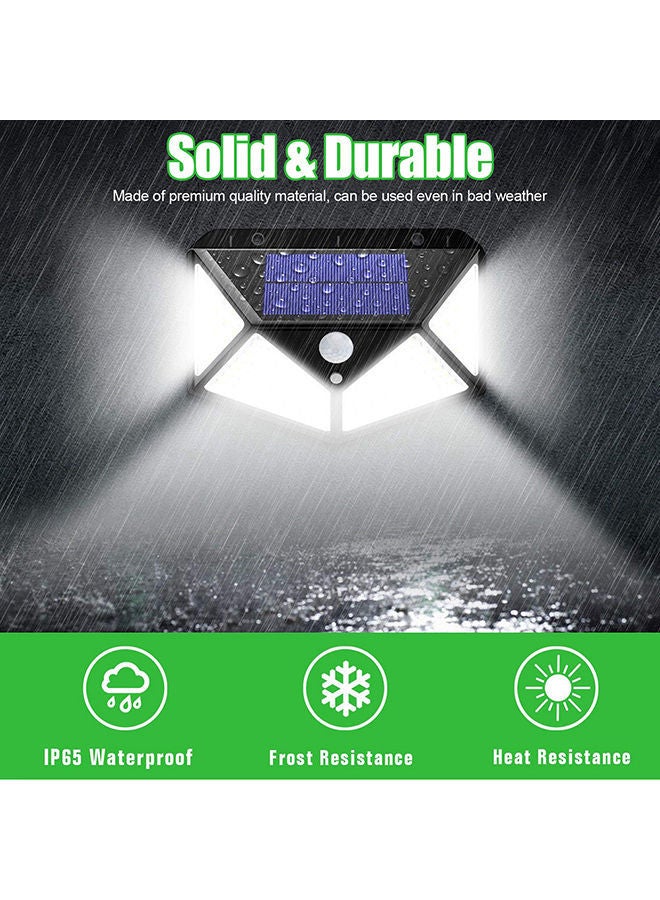 NIBEMINENT 100 LED 3 Modes Motion Sensor Wall Light Black 195grams - Image 3