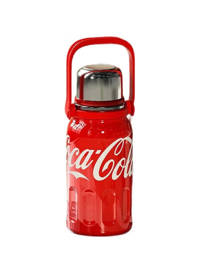 Germ Coca-Cola Rhythm Insulated Water Bottle For Men And Women, Sports Water Bottle, Large Capacity Car Cup, Student Cup, 800Ml, Red - Image 2