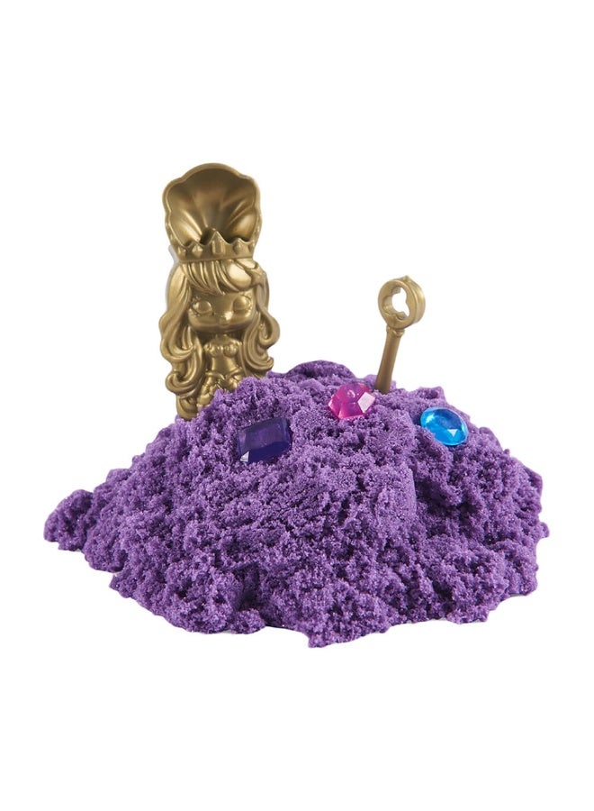 Kinetic Sand كنز حورية البحر المتلألئ مع مجموعة ألعاب الرمل (170 جرام) - Image 2