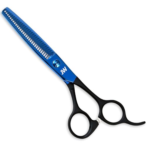 JW Shears JW Blu Duo - Matching Shear & Thinner (5.25 Inches) - Image 3