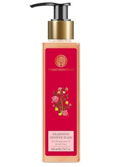 Forest Essentials Silkening Shower Wash Iced Pomegranate & Kerala Lime  - Image 1