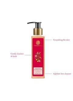 Forest Essentials Silkening Shower Wash Iced Pomegranate & Kerala Lime  - Image 3
