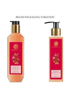 Forest Essentials Silkening Shower Wash Iced Pomegranate & Kerala Lime  - Image 5