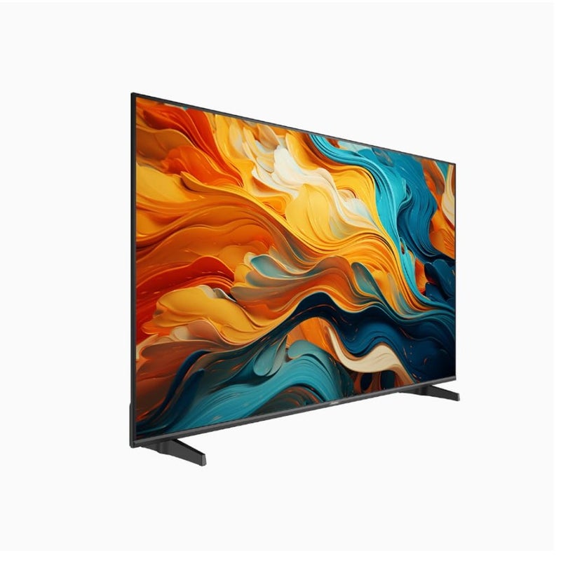 Smart TV for living room use, aluminum frame, black color, ultra-thin bezel and immersive 4K HDR10 display with 60 Hz refresh rate - Image 2