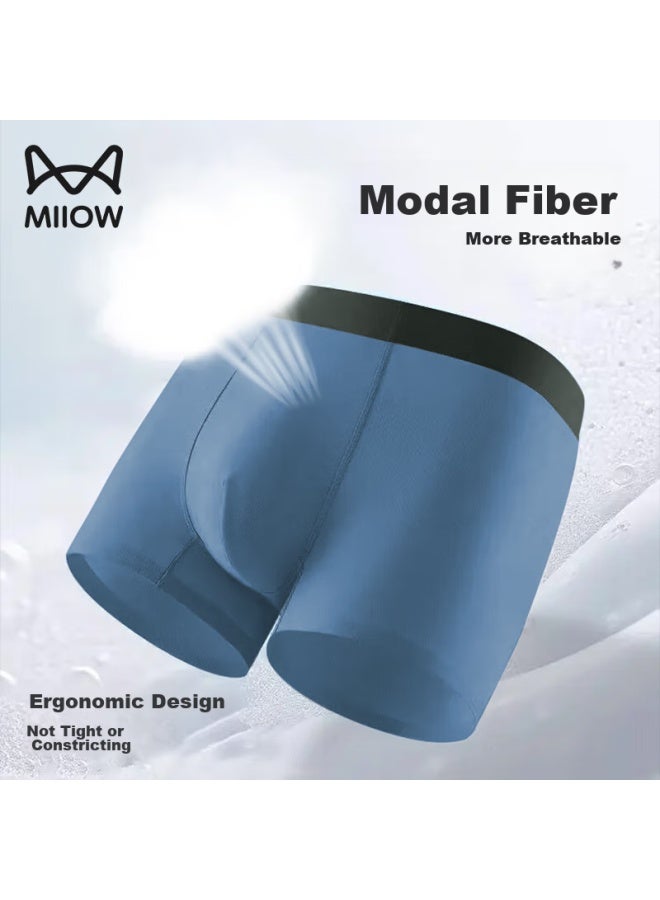 MIIOW Maoren Disposable Underwear For Men, Boxer Briefs, Modal, Sterilized, Daily Disposable, Travel Supplies, Outdoor Activities, Hotels, Business Trips, 4xl - Image 2