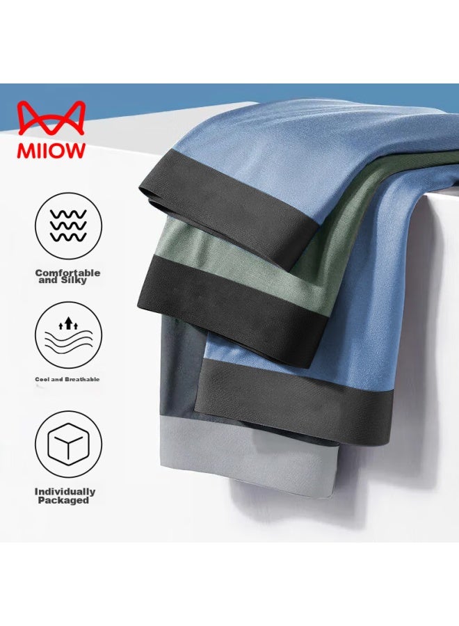 MIIOW Maoren Disposable Underwear For Men, Boxer Briefs, Modal, Sterilized, Daily Disposable, Travel Supplies, Outdoor Activities, Hotels, Business Trips, 4xl - Image 1