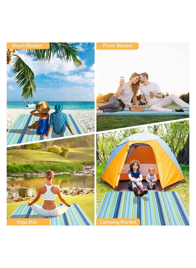 Cuisine Art Cuisine Art Foldable Picnic Blanket Waterproof Beach Blanket Waterproof Picnic Blanket Portable Picnic Mat Portable Beach Mat For Outdoor Camping Family Outdoor Park Garden