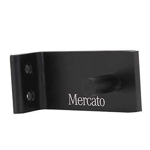 MERCATO Ferrara Robe Hook Black MATT/Aluminum MR-511031-BK - Image 5