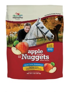 BiteSize Nuggets For Horses  Pocket Sized Training Horse Treats  Apple Flavored Treats  Packs With Vitamins & Minerals Great Taste Guaranteed  4Lbs - pzsku/Z75BE79496AABDCD97A76Z/45/_/1726219897/ff2fd3cd-025c-473b-86dc-f7670b9efcf8