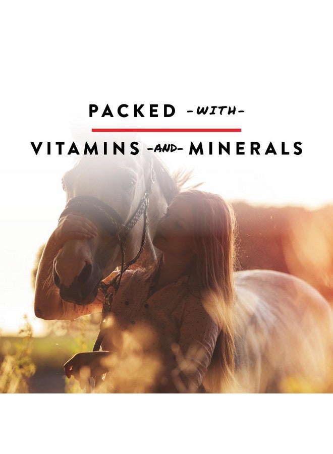 مانا برو قطع صغيرة من الدجاج للخيول - مكافآت تدريب الخيول بحجم الجيب - مكافآت بنكهة التفاح - تحتوي على فيتامينات ومعادن - طعم رائع مضمون - 4 أرطال - Image 2