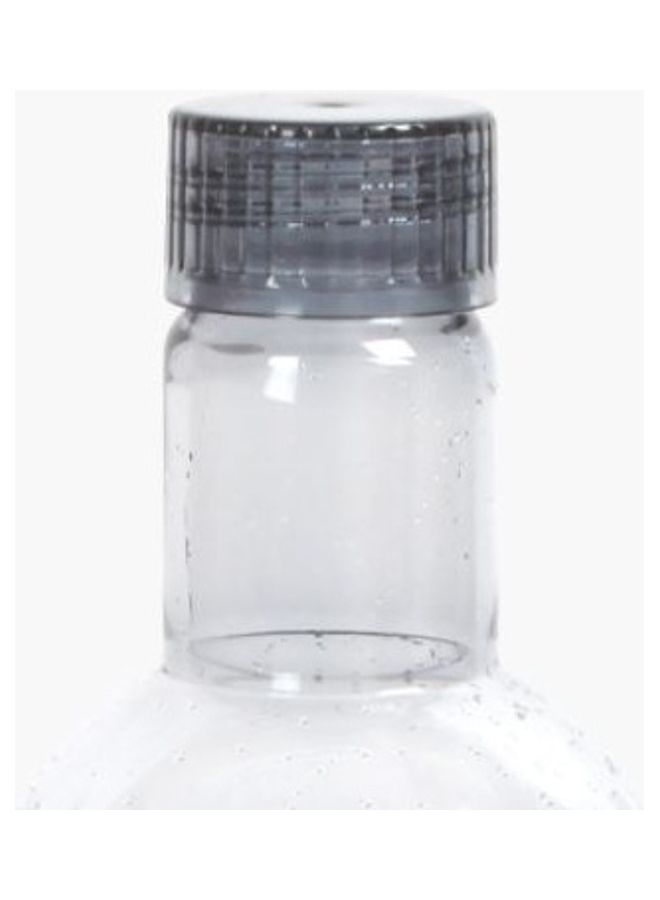 NIBEMINENT Crystal Water Bottle Black 28 x 8cm - Image 3