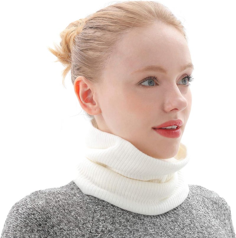 NovForth Winter Neck Warmer Men Ski, Neck Gaiter Face Scarf Women, Fleece Scarf for Men Gaiter Mask, Thick Windproof Scarves - Image 4