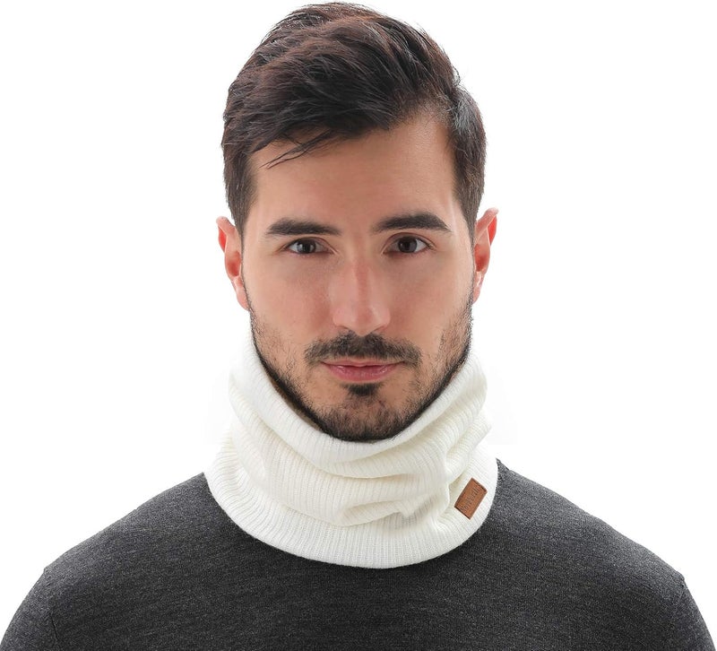 NovForth Winter Neck Warmer Men Ski, Neck Gaiter Face Scarf Women, Fleece Scarf for Men Gaiter Mask, Thick Windproof Scarves - Image 5