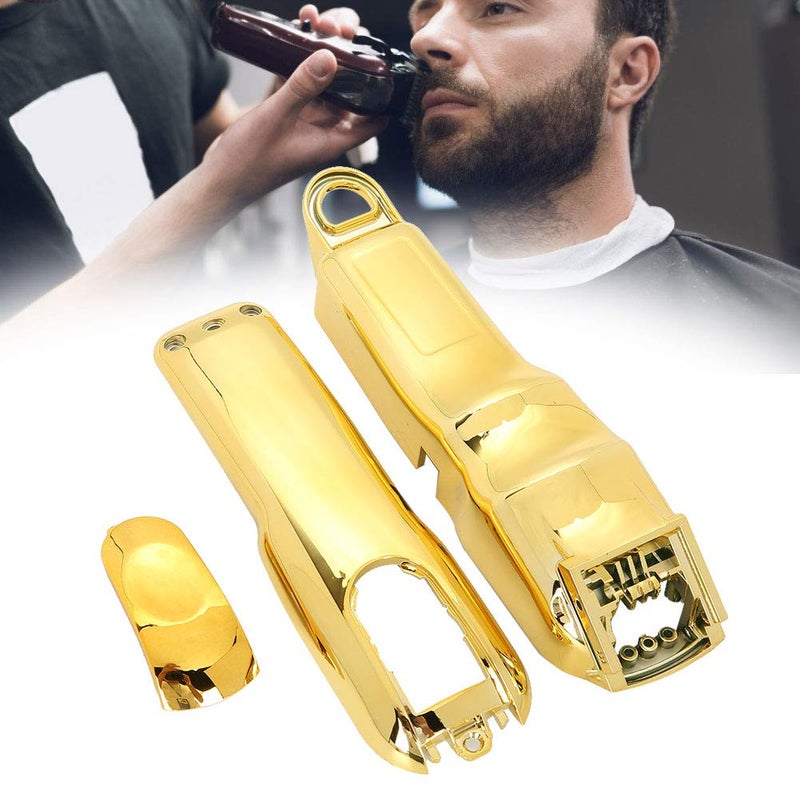Hair Clipper Housing Cover Hair Clipper Replacement Cover Electric Hair Cutter Trimmer Cover Shell for 84188591 gold