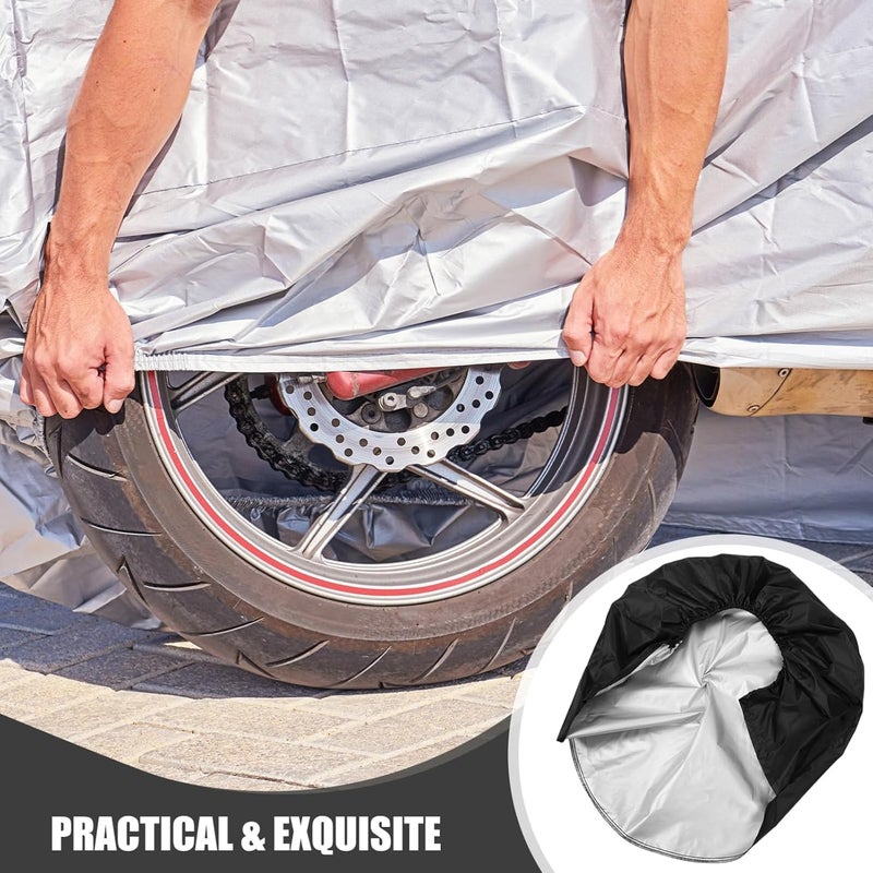 Ciieeo Tire Protective Cover for Rv Truck and SUV Space-Saving Wheel Protector for Tires Easy to Use Prevents Rusting - Image 3