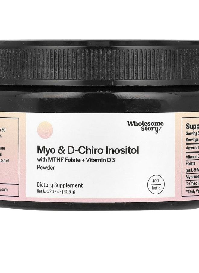 Myo & DChiro Inositol with MTHF Folate + Vitamin D3 Powder 2.17 oz (61.5 g) - pzsku/Z75BEC3BC8EDDC6F05C11Z/45/_/1731510064/568f78aa-b1a9-40ea-be0f-65f95f2abf07