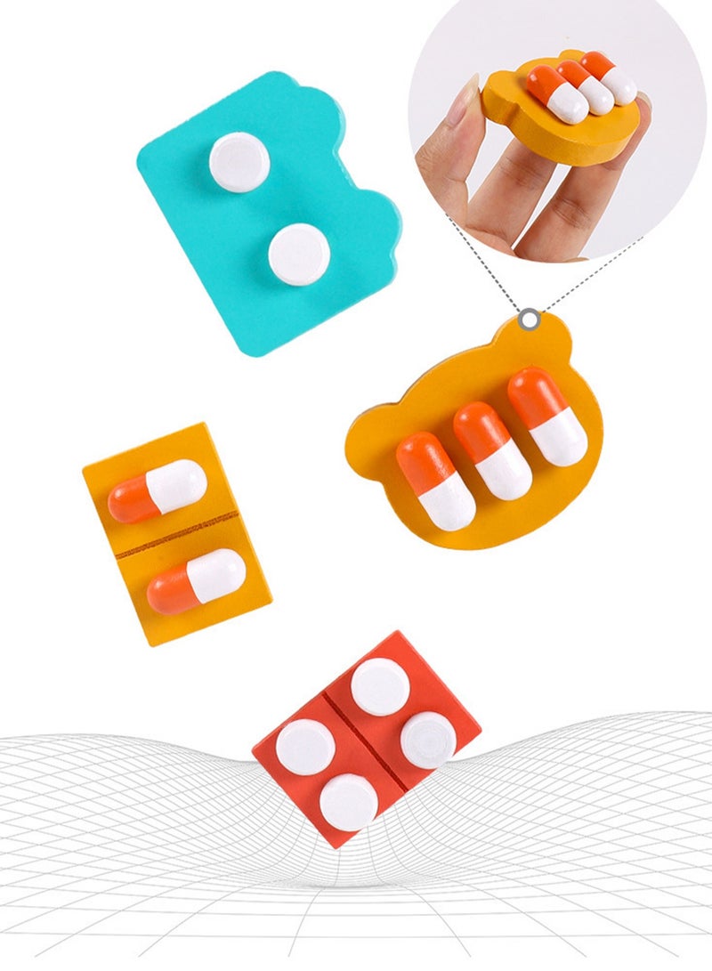 Simulation medical kit toy set girl toolbox injection nurse boy stethoscope - Image 5