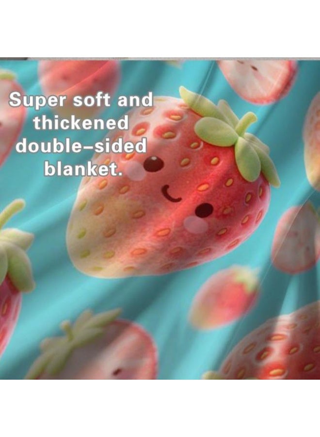 عام بطانية رقيقة من الفانيلا (حرارة ومريحة، ومناسبة للنوم واستخدام اللعبة والغبار والرمل) 150 سم * 200 سم - 28 - Image 1