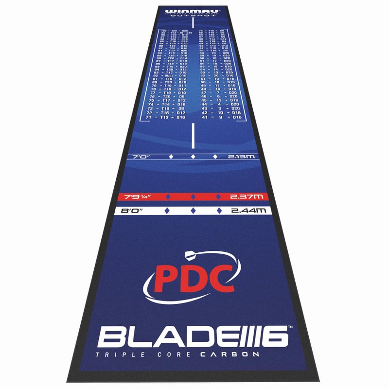 Winmau حصائر دارتس وينماو - مع خطوط أوكي وحماية لسطح الأرض لديك (أوتشوت) - Image 2