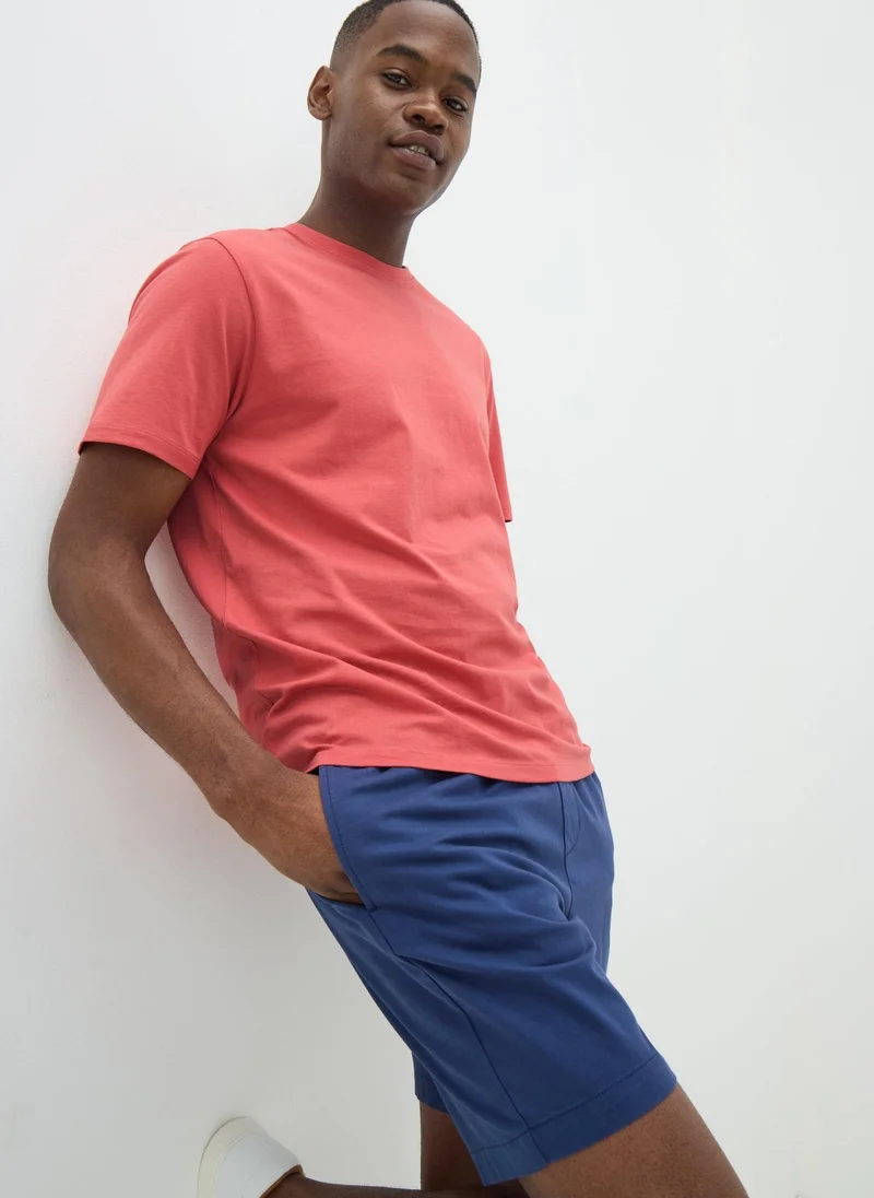 Matalan Coral Essential Crew Neck T-Shirt