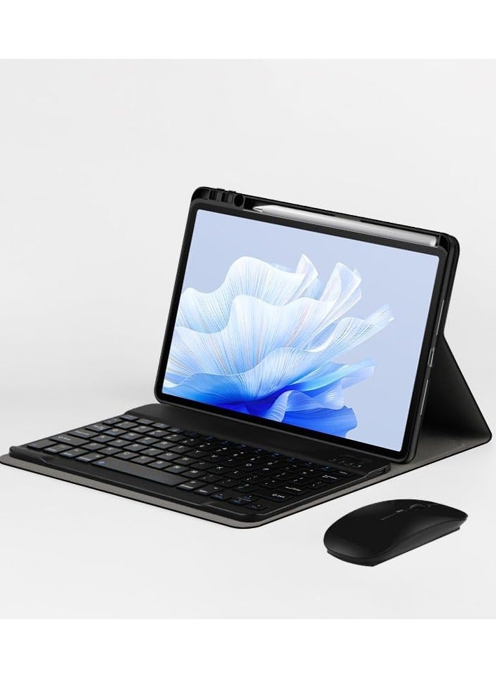 general Keyboard Case Compatible with Huawei MatePad Air 11.5 inch 2023 Tablet - Multi-Angle Wireless Bluetooth Keyboard Case with Bluetooth Mouse & Pen Holder - Image 1