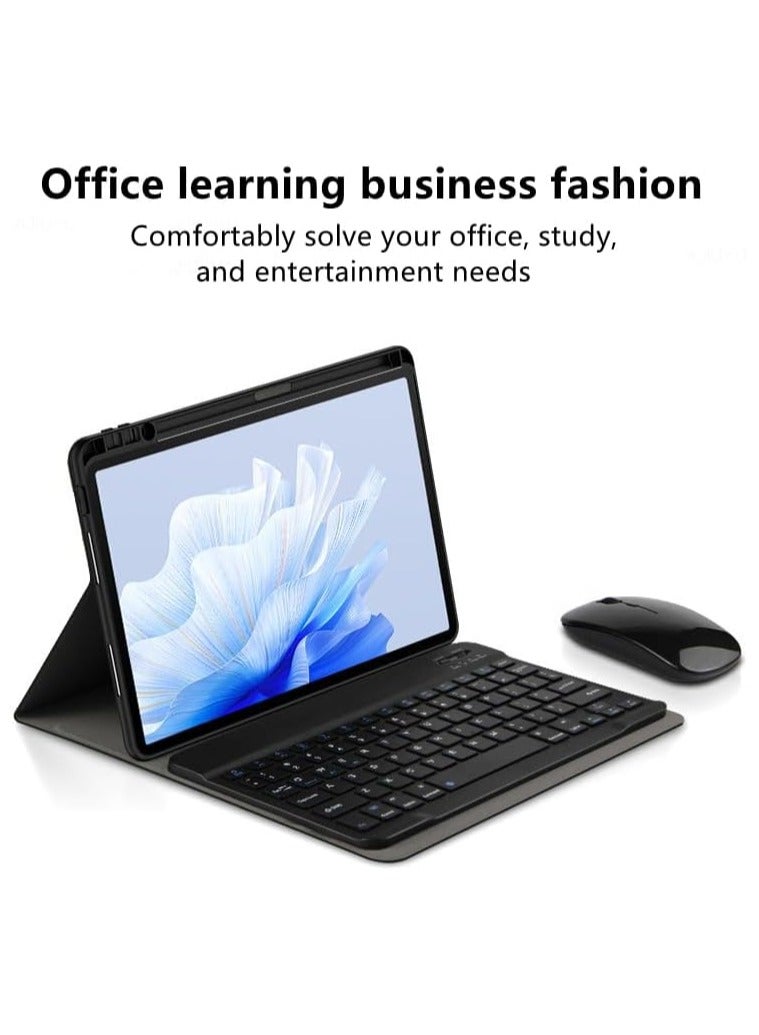 general Keyboard Case Compatible with Huawei MatePad Air 11.5 inch 2023 Tablet - Multi-Angle Wireless Bluetooth Keyboard Case with Bluetooth Mouse & Pen Holder - Image 5