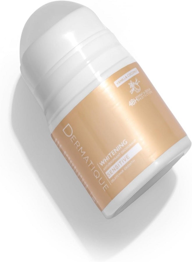 ديرماتيك مزيل عرق مبيض بنكهة الفانيليا وجوز الهند 40 مل - Image 2