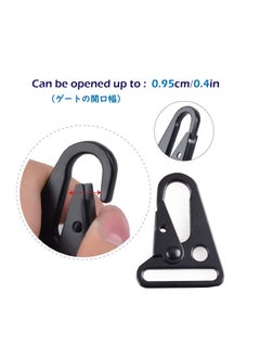 Y&D Paracord Clips, Enlarged Mouth Clips Hook Heavy Duty Sling Clasp Olecranon Snap Hooks for Outdoors Bag Backpack Use Your Outdoor Enjoy a Relaxing Trip (12 Pack)  - Image 3