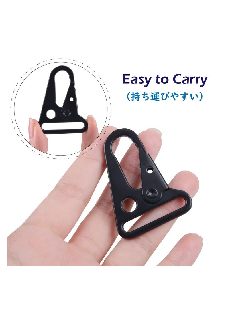 Y&D - Paracord Clips, Enlarged Mouth Clips Hook Heavy Duty Sling Clasp Olecranon Snap Hooks for Outdoors Bag Backpack Use Your Outdoor Enjoy a Relaxing Trip (12 Pack) - Image 1