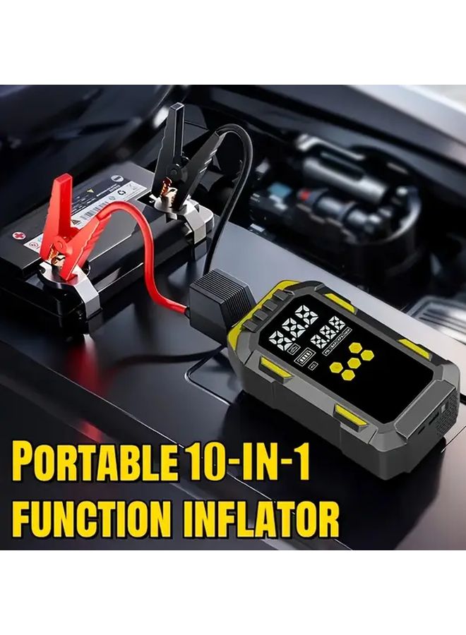 Upgraded Digital Display Portable Air Compressor Complete Machine And Accessories Set - Image 3