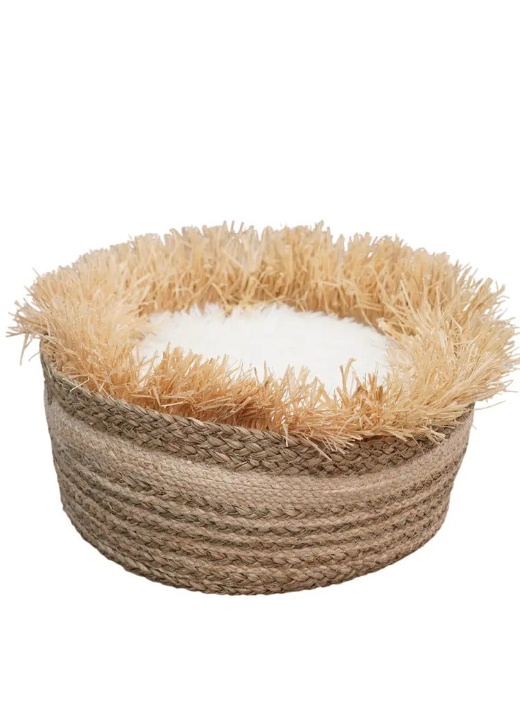 Catry Cat Bed Basket 40x40x18h cm