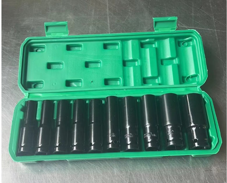 Multi-Function Rotating Head Spanners 10PC black sleeve 