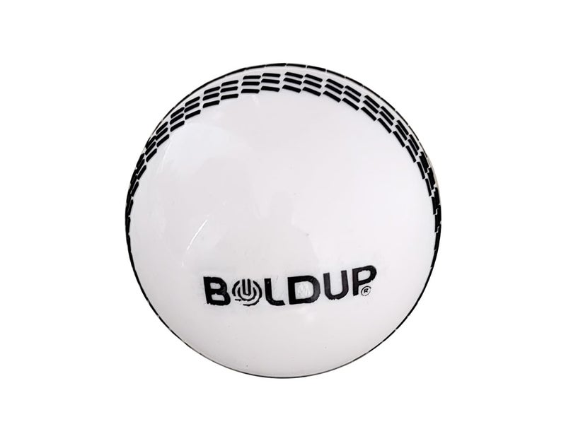 IFOLDUP Practice Cricket Ball | Wind Balls | Swing Ball | Indoor & Outdoor Street & Beach Cricket | Synthetic Match Practice Training (1 PC White Cricket Ball) - Image 5