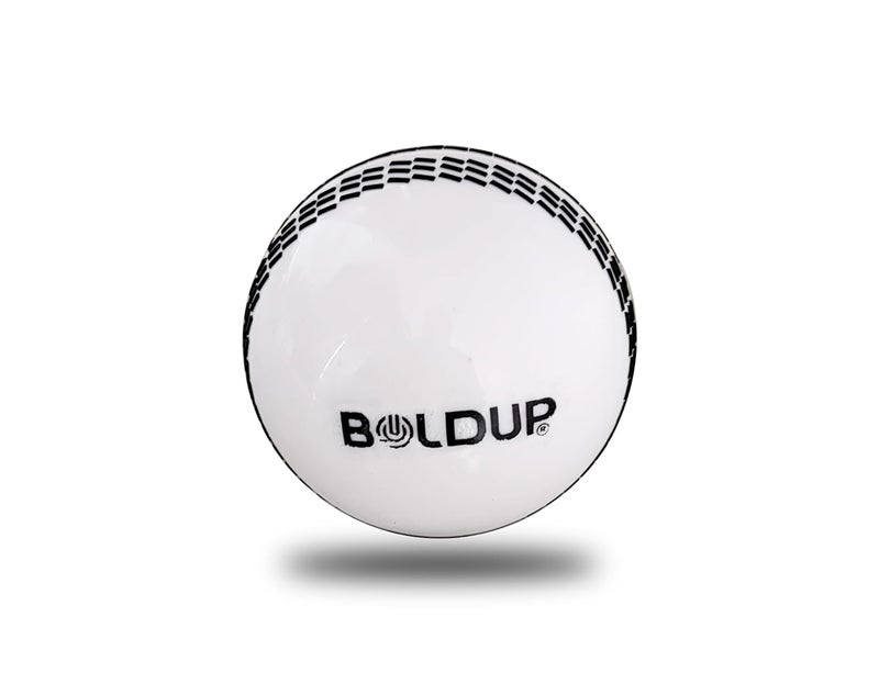 IFOLDUP Practice Cricket Ball | Wind Balls | Swing Ball | Indoor & Outdoor Street & Beach Cricket | Synthetic Match Practice Training (1 PC White Cricket Ball) - Image 4
