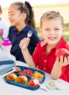 Student lunch box with tableware compartment sealed lunch box with sauce box portable - pzsku/Z75BF70C09D414A0590DFZ/45/_/1723001826/1fa73d84-403a-488e-bc90-13f152806b19