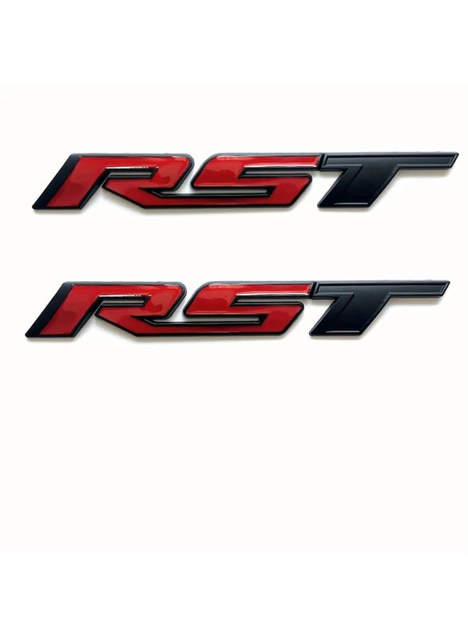 Silvery Black Chrome Emblem Sticker Car Body Decal for Trunk Side Styling - Image 3
